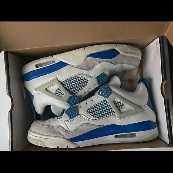 Jordan 4 IV Military Blue 2006 - Picture 2 of 2